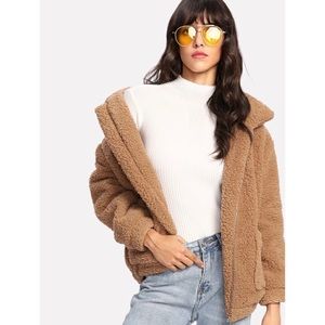 Faux Fur Teddy Jacket